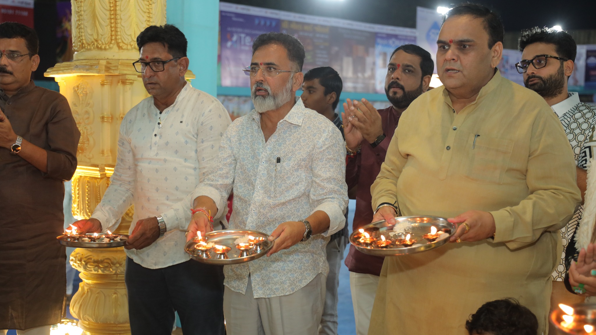 તા.૦૭-૧૦-૨૦૨૪ ના રોજ બારડોલીના લોટસ ગ્રુપ ખાતે નવરાત્રી ઉત્સવ ૨૦૨૪ નો ૫ મો દિવસ ઉજવાયો.